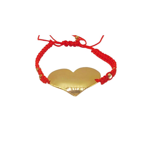 Pulsera Corazón Brillante